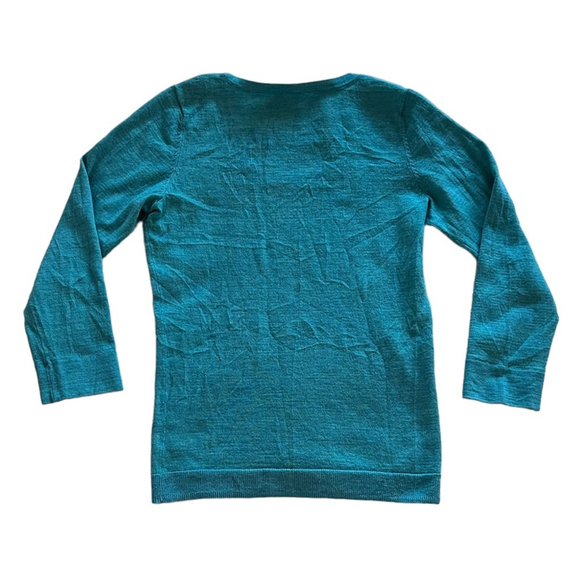 The Limited Wool and Acrylic 3/4 Length Sleeve Casual Dress Top Size S - Picture 4 of 7